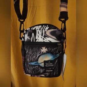 Bnwt Vivienne Westwood Eastpak Planet Print Crossbody Bag 2023 HTF Xmas gift!